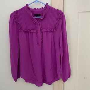 J. Crew Silk Blouse Sz. XS Shirt